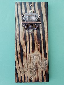 Abridor de garrafas Rústico: Tema  Jeep