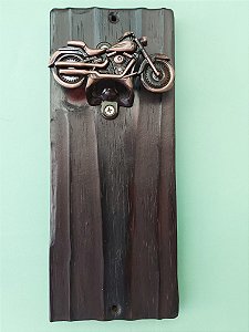 Abridor de garrafas Rústico: Tema Harley-Davidson