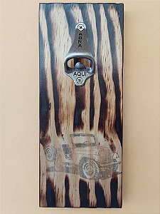 Abridor de garrafas Rústico (para geladeira): Tema  Jeep