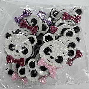 Urso Panda com Laço - 15 UN