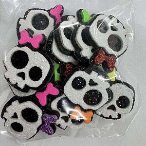 Caveira com Laço - 15 UN