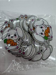 Páscoa - Coelho fofo com cenoura - 20 UN