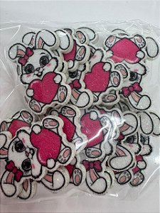 Páscoa - Coelho com coração - 20 UN