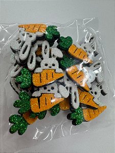 Páscoa - Coelho com Cenoura - 15 UN