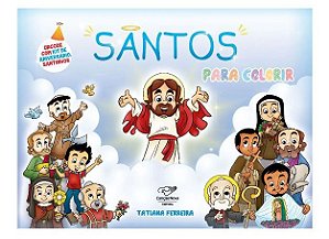 Livro Santos Para Colorir
