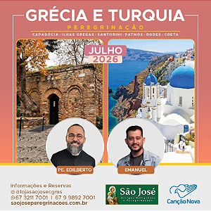 Grécia e Turquia com Capadócia e Ilhas Gregas - Julho 2026