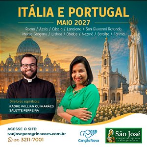 Itália e Portugal - Maio 2027