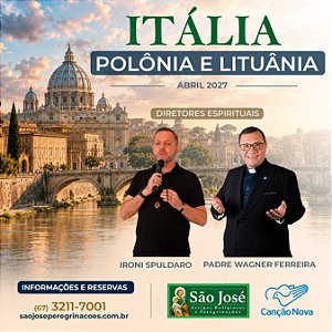Itália, Polônia e Lituânia - Abril 2027