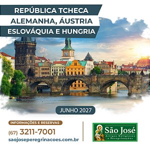 República Tcheca, Alemanha, Áustria, Eslováquia e Hungria – Junho 2027
