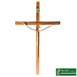 Cruz Madeira Parede - 27cm