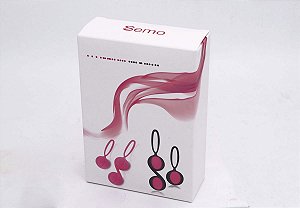 Bola de pompoarismo Kegel em Silicone ABS