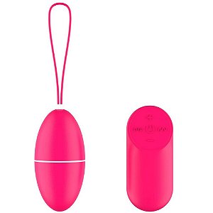 Ovo Vibratorio de Silicone Bliss - Rosa
