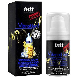 Gel Excitante Unissex - Vibration Vodka com Energético  - 17g