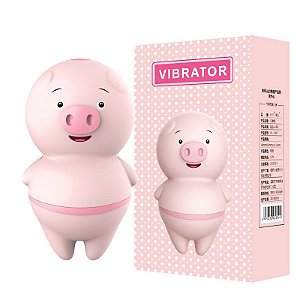 Vibrador e Simulador Oral - Piggy Lick Recarregável - Topo Toys