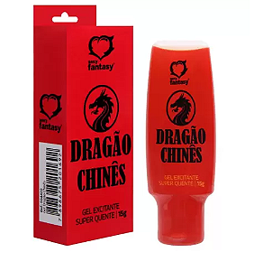 Gel Excitante que Aquece - Sexy Fantasy Dragão Chinês - 15 Gramas