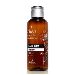 Óleo Corporal para Massagem Erotismo - Feitiços Aromáticos - 120 ml | Aroma: Kama Sutra