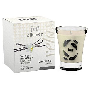 Vela De Massagem Baunilha - INTT