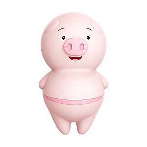 Vibrador de Clitóris - Recarregável - Porquinho - SI