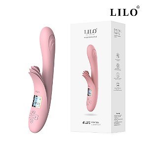Vibrador de Ponto G e Clitóris com 10 modos de vibração - LILO
