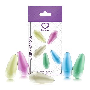 Kit de Cones para Pompoar com Peso e Fio de Silicone