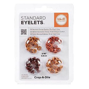 Eyelets & Washer Standard Orange (60 pieces)
