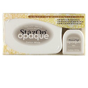 Carimbeira StazOn - Opaque cotton white