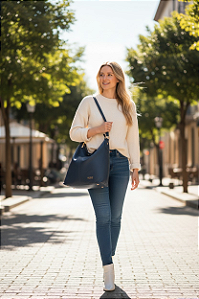 Bolsa Helen de Couro' 964-3