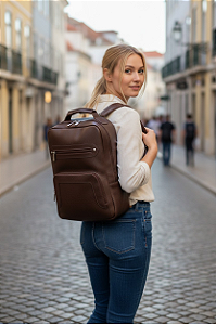 Mochila Camila de Couro