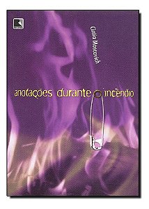 Anotacoes Durante O Incendio, De Moscovich. Editora Record - Grupo Record, Capa Mole Em Português
