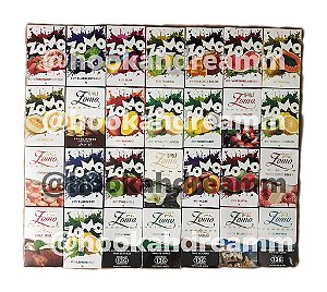 Kit Essência ZOMO + 1kg Carvão + 50 Folhas de Aluminio para Narguilé