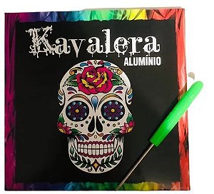 Papel Alumínio Para Narguile Kavalera 50 Folhas + Furador