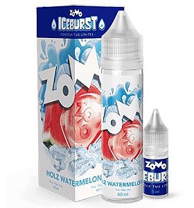 LÍQUIDO JUICE ZOMO ICEBURST - HALLS WATERMELON ICE