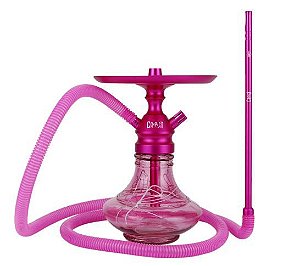 NARGUILE ANUBIS COMPACT GENIE ROSA + ROSH ZIGGY BRANCO