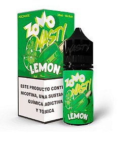 LÍQUIDO NICSALT LEMON - ZOMO + NASTY
