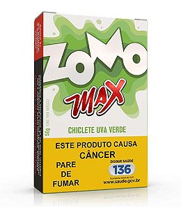 ESSÊNCIA ZOMO CHICLETE UVA VERDE 50G LANÇAMENTO