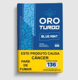 ESSÊNCIA ORO TURBO BLUE MINT 50g - CHICLETE MENTA