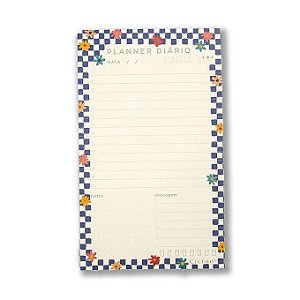 Planner Permanente Bloco Jardim Diario 12x20 - Cicero