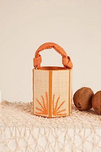 Bolsa Bucket Farol da Barra Laranja - Nohma