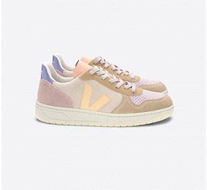 V-10 SUEDE MULTICO PEACH 37 - VERT