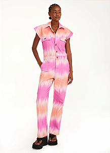 MACACAO JEANS IBIZA ROSA EST. TIE DYE P - NV+TRIYA