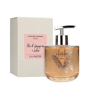 SABONETE CREMOSO FLOR DE LARANJEIRA E LICHIA 300ML - LA FACON