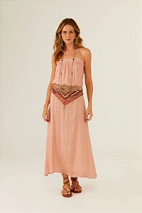 VESTIDO MIDI ALCA ESTAMPA AGRA - MARIA FILO