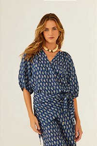 BLUSA ESTAMPA GOA - MARIA FILO