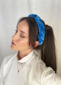 Tiara Isla - Velvet Azul Bordada