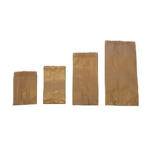 25 Saquinhos de Papel Kraft - Cata Caca - Ecológico e Biodegradável