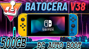 Hd Externo Retrogames 500gb Nintendo Switch Edition Batocera 38 Pc Boot