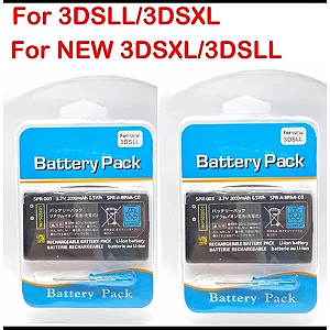 Bateria P/ Nintendo 3ds Xl New 3ds Xl 3.7v 2000mah + Chave