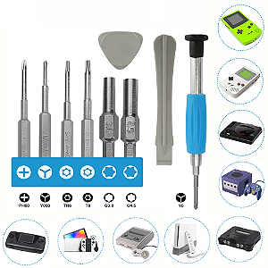 Kit Chaves Gamebit P/ Consoles Nintendo Switch Xbox Ps3 3ds