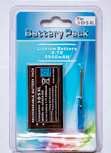 Bateria P/ Nintendo 3ds Xl New 3ds Xl 2500 mAh + Chave