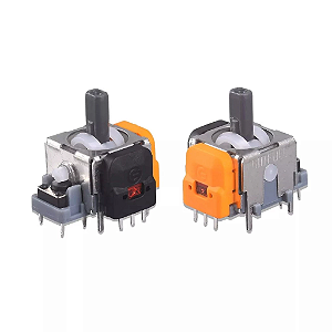 2 Analógicos 3D Magnético Hall Effect GINFULL Original V6 Anti Drift Para Controles PS4